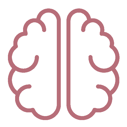 Icon Symbol Gehirn – Klarheit im Kopf durch Mentaltraining.